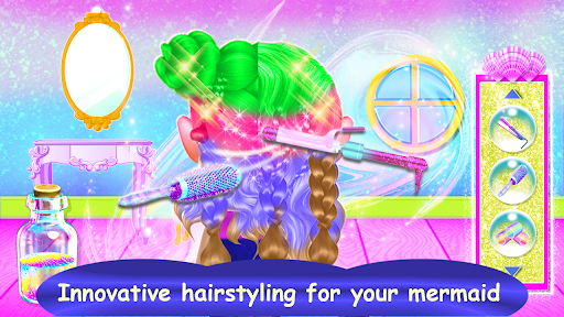 Princess Mermaid Hair Makeover ekran görüntüsü