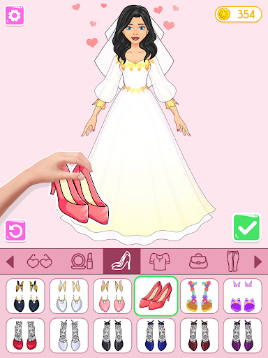 Kendin Yap Çıkartma Doll Oyunu ekran görüntüsü
