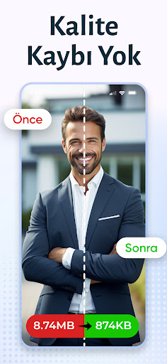 Fotoğraf Sıkıştırıcı: Küçültme ekran görüntüsü