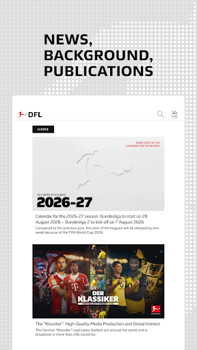 DFL App ekran görüntüsü