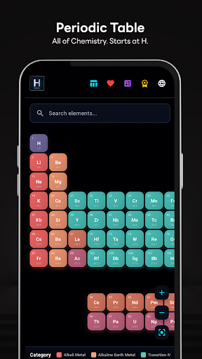Periodic Table ekran görüntüsü