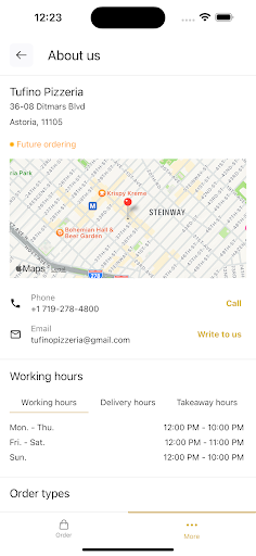 Tufino Pizzeria ekran görüntüsü