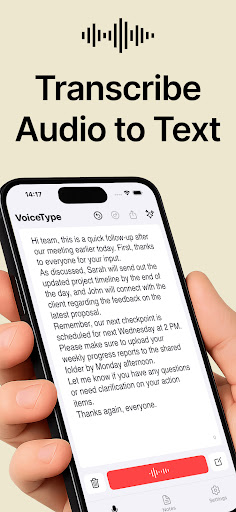 Voice Note Taker - VoiceType ekran görüntüsü