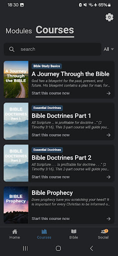 EMMAUS - Bible & Courses ekran görüntüsü