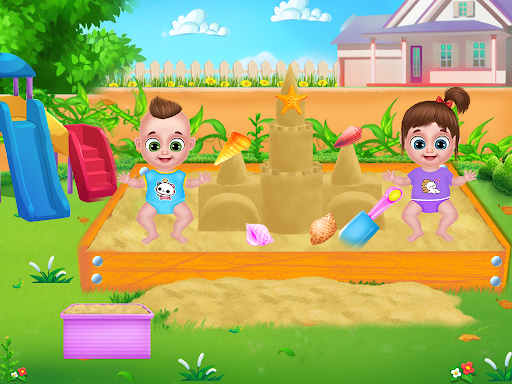 Twins babysitter daycare games ekran görüntüsü