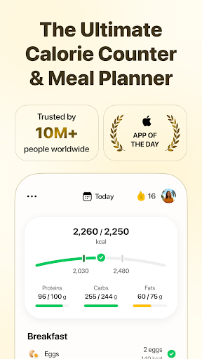 Fitia: Calorie Counter & Plans ekran görüntüsü
