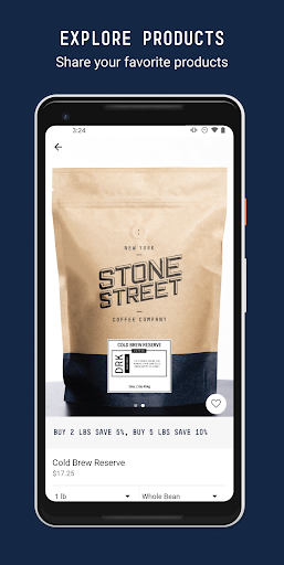 Stone Street Coffee ekran görüntüsü