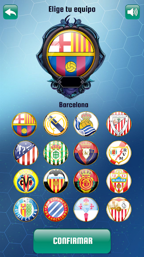 Liga Española Juego ekran görüntüsü