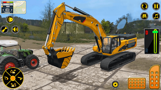 Excavator Crane Road Builder ekran görüntüsü