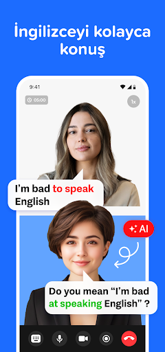 Speak & Learn English: LearnAI ekran görüntüsü
