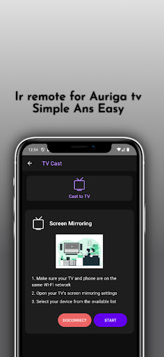 Remote for Auriga tv ekran görüntüsü