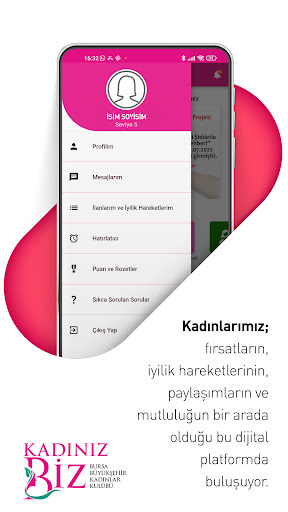 Bursa Büyükşehir Kadın Kulübü ekran görüntüsü