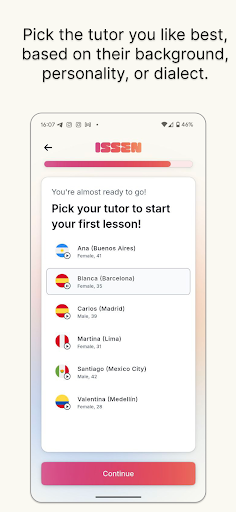 ISSEN: Language Voice Tutor ekran görüntüsü