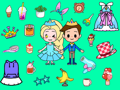 Toka Boka Life Princess Games ekran görüntüsü