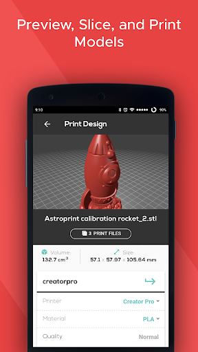 AstroPrint (for 3D Printing) ekran görüntüsü