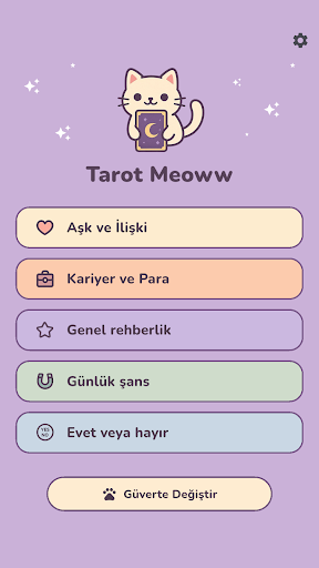 Tarot Meow - Kedi Tarot Falı ekran görüntüsü