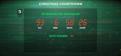 Santa Tracker -  (simulated) ekran görüntüsü