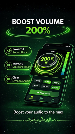 Volume Booster:Music Equalizer ekran görüntüsü