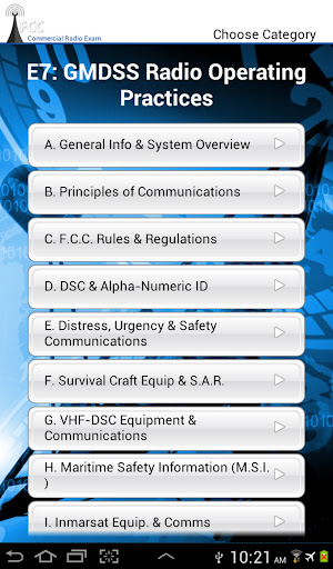 FCC Commercial Radio Exam 2024 ekran görüntüsü