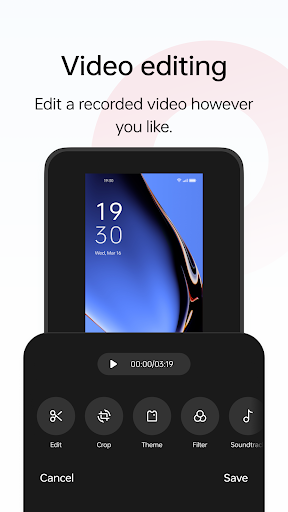 Screen recording ekran görüntüsü