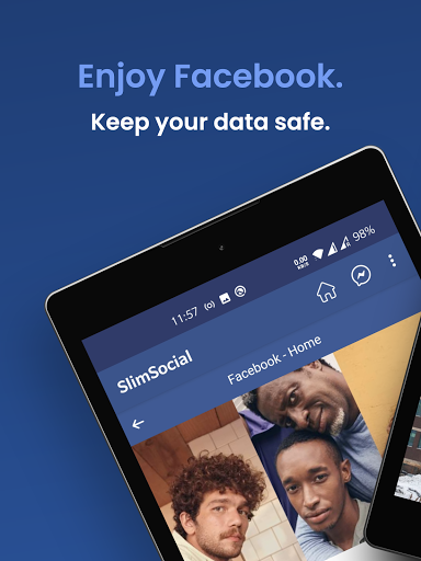 SlimSocial for Facebook ekran görüntüsü