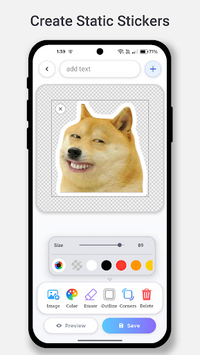 Meme Creator & Sticker Maker ekran görüntüsü