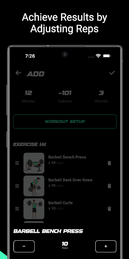 Workout Builder App ekran görüntüsü