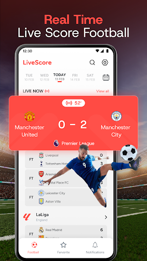 LiveScore: Football Live Score ekran görüntüsü