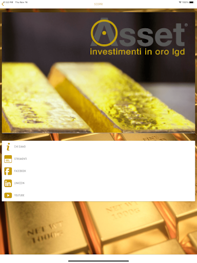ASSET Investimenti in Oro ekran görüntüsü