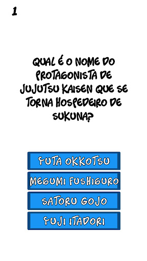 Jujutsu Kaisen Quiz ekran görüntüsü