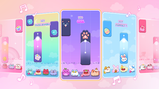 Cat Tiles: Cute Piano Game ekran görüntüsü