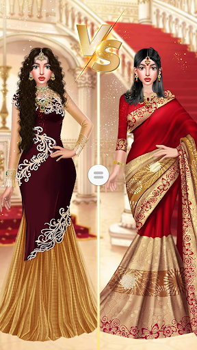 Indian Bridal Fashion Dress up ekran görüntüsü