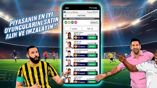 Fantazi Menajer Futbol 2025 ekran görüntüsü