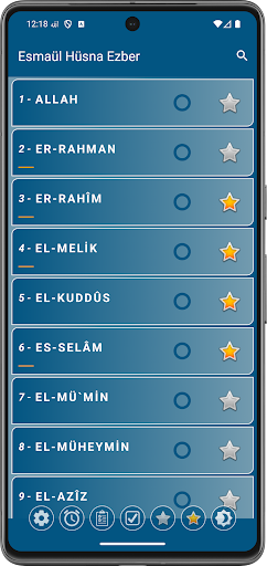 Esmaül Hüsna Ezber ekran görüntüsü