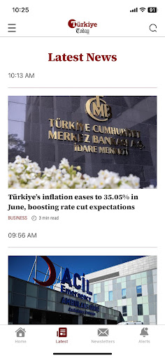 Türkiye Today ekran görüntüsü
