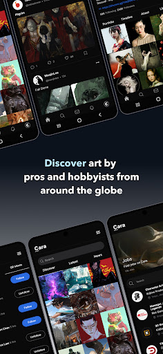 Cara: Art & Social ekran görüntüsü