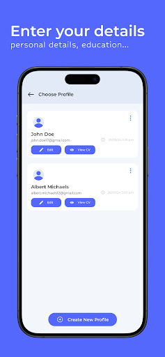 Resume Maker: CV Builder App ekran görüntüsü