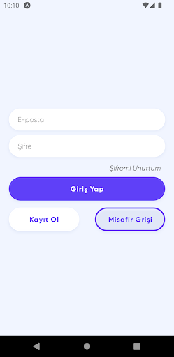 Sınav Takvimi ekran görüntüsü