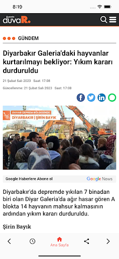Gazete Duvar ekran görüntüsü