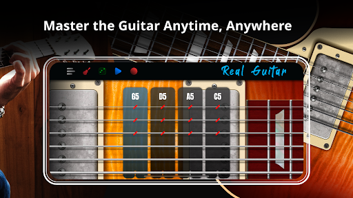 Real Guitar: gitar çalmak ekran görüntüsü