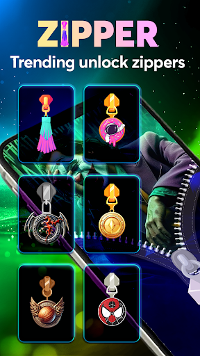 Zipper Lock Screen: Zip Locker ekran görüntüsü