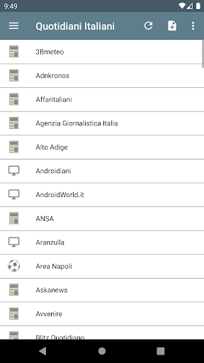 Quotidiani Italiani ekran görüntüsü