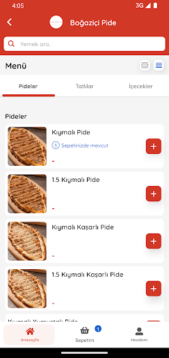 Boğaziçi Pide ekran görüntüsü