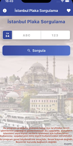İstanbul Plaka Sorgulama ekran görüntüsü