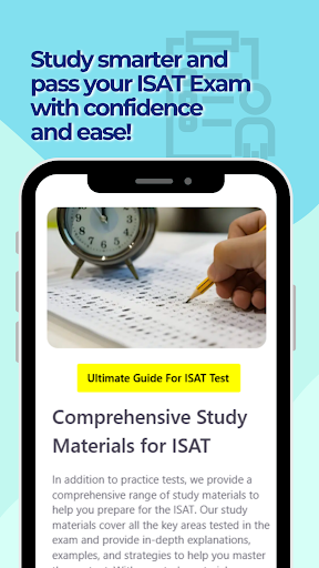 ISAT Practice Test ekran görüntüsü