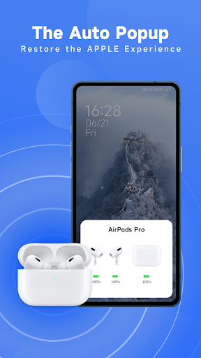 PodsLink - AirPods bataryası ekran görüntüsü