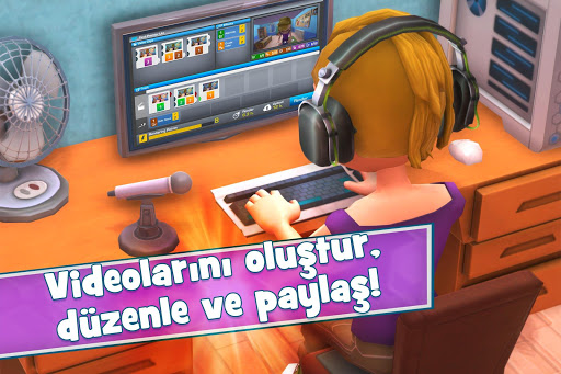 Youtubers Life: Gaming Channel ekran görüntüsü