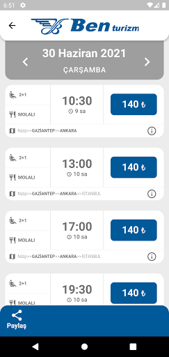 Ben Turizm ekran görüntüsü