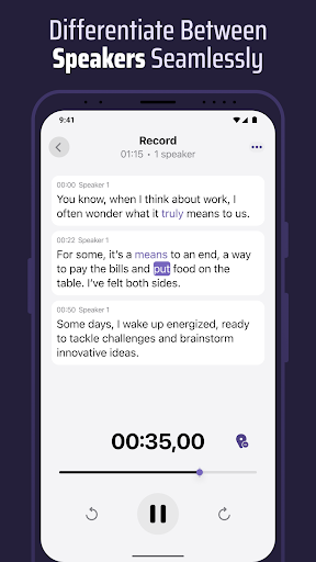 Voice & Transcribe - QuickVox ekran görüntüsü