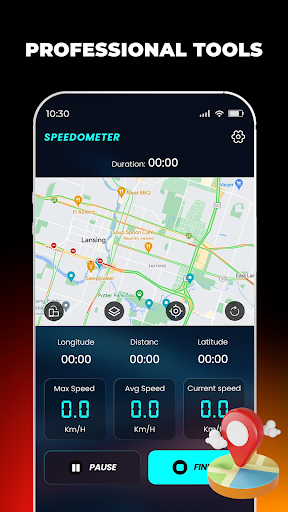 GPS Speedometer, Odometer App ekran görüntüsü